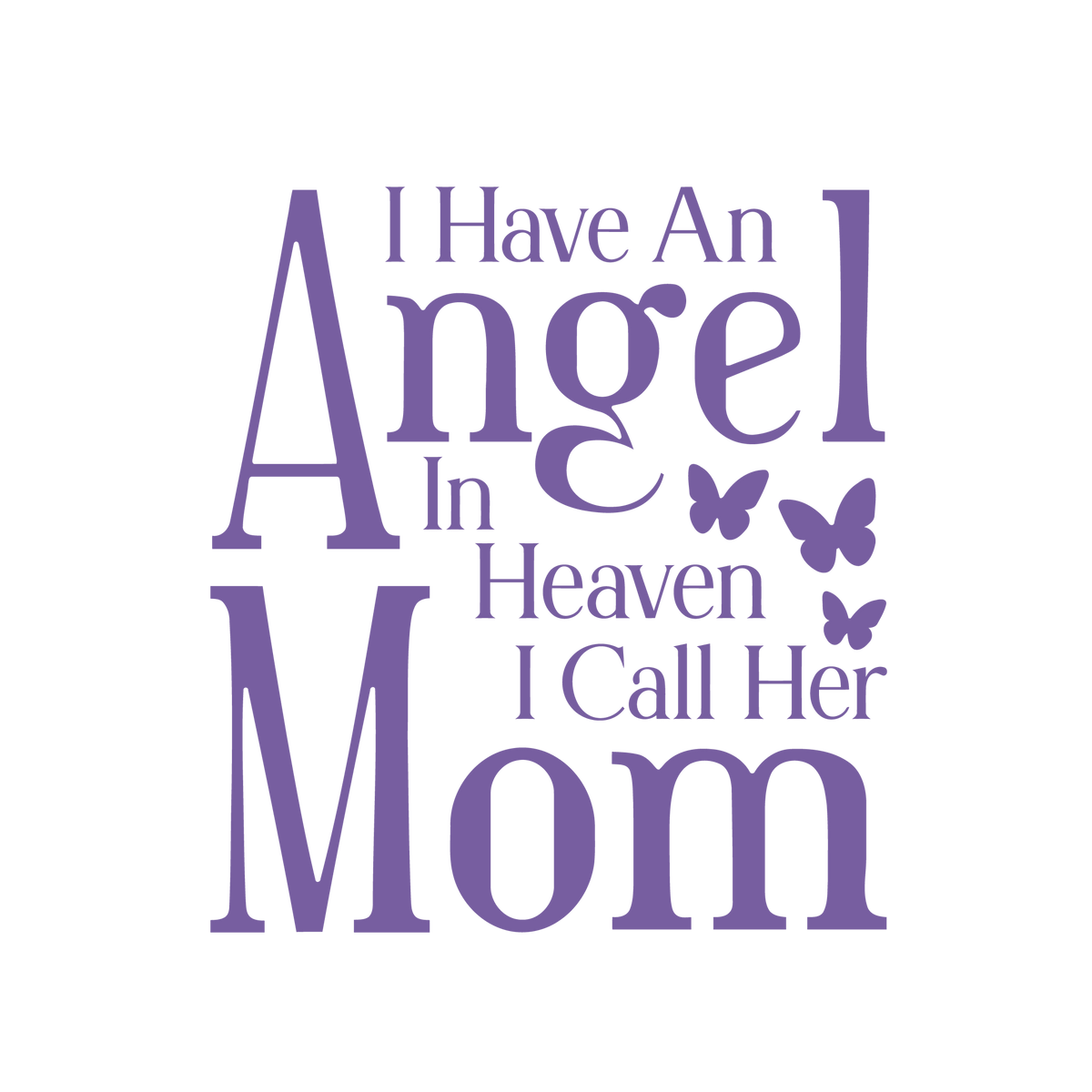 Angel in Heaven Mom – Rustic Design CO