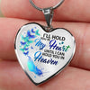 I'll Hold You In My Heart Pendant - Rustic Design CO