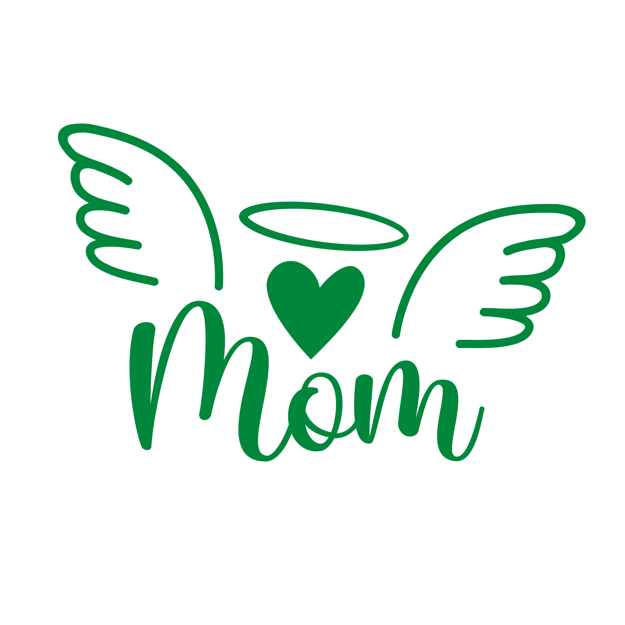 Mom Angel Wings - Rustic Design CO
