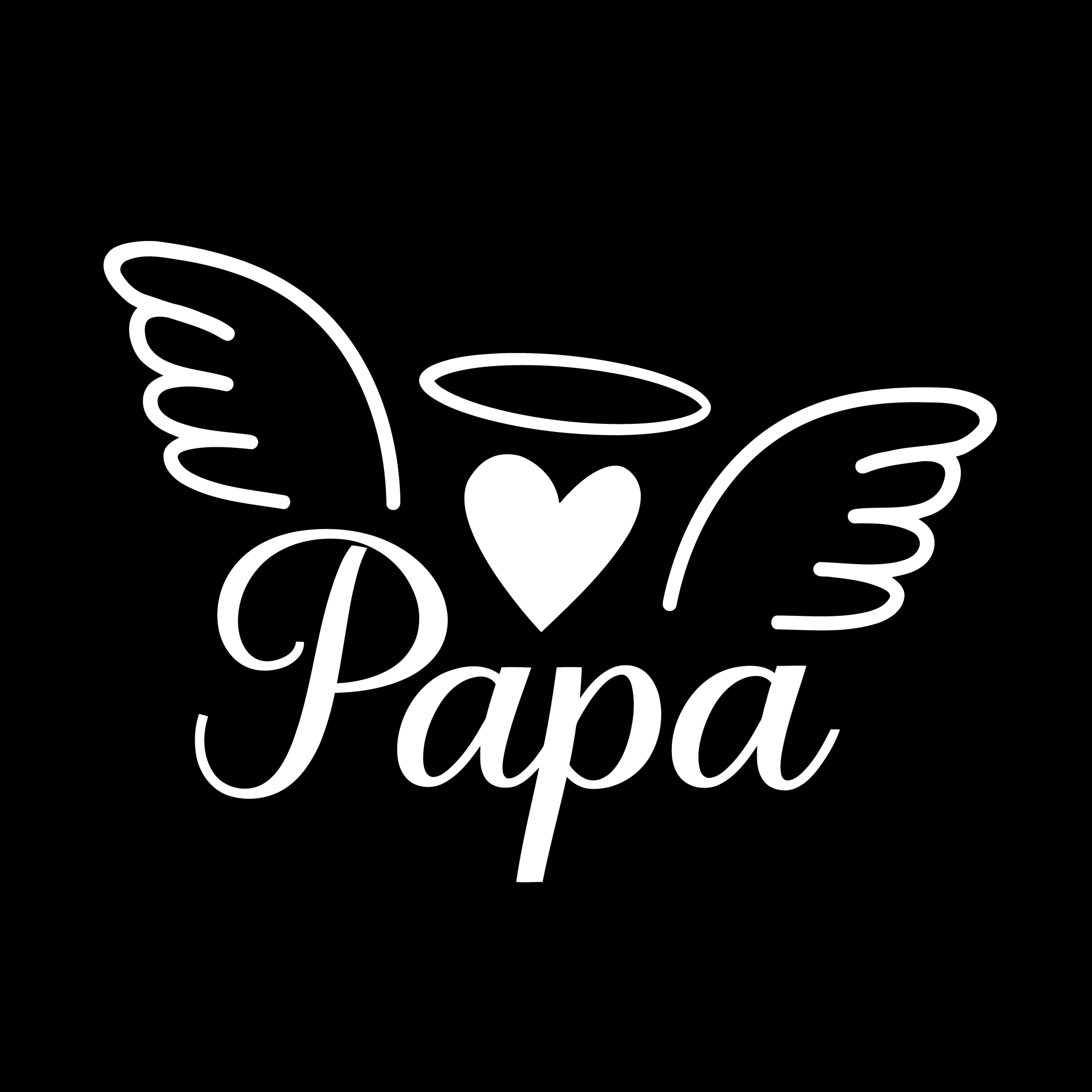 Papa Angel Wings - Rustic Design CO